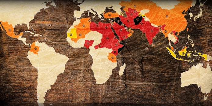 World Watch List Map